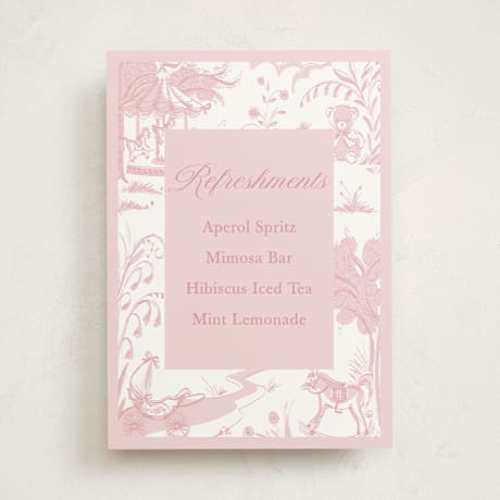 Baby Shower Bar Signs