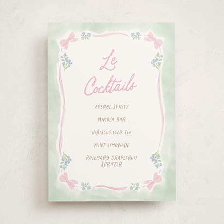 Baby Shower Bar Signs