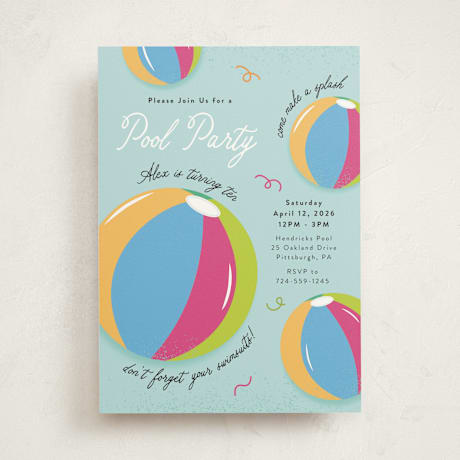 Children's Birthday Party Invitations