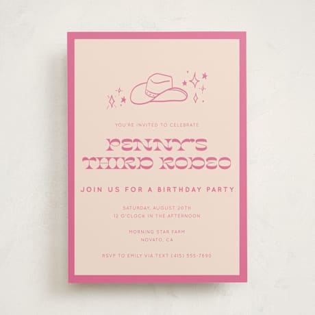 Children's Birthday Party Invitations