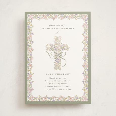 First Holy Communion Invitations
