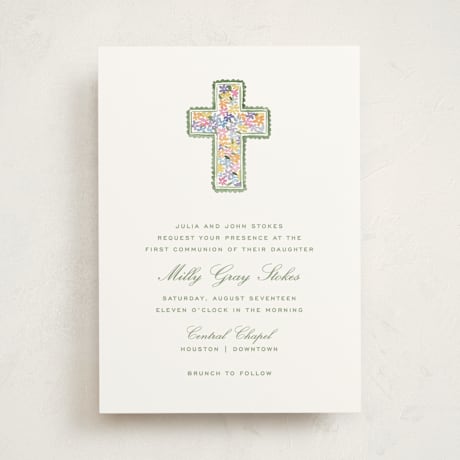 First Holy Communion Invitations