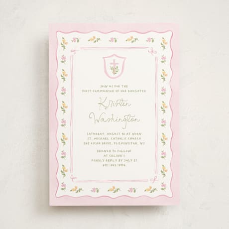 First Holy Communion Invitations