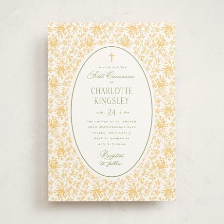 First Holy Communion Invitations
