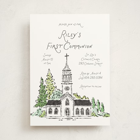First Holy Communion Invitations