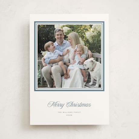 Holiday Photo Mount Cards