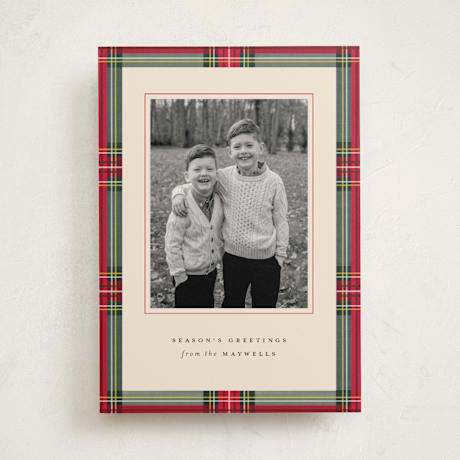 Holiday Photo Mount Cards