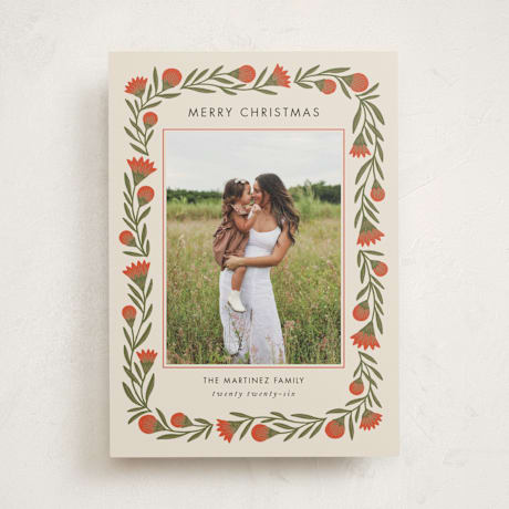 Holiday Photo Mount Cards