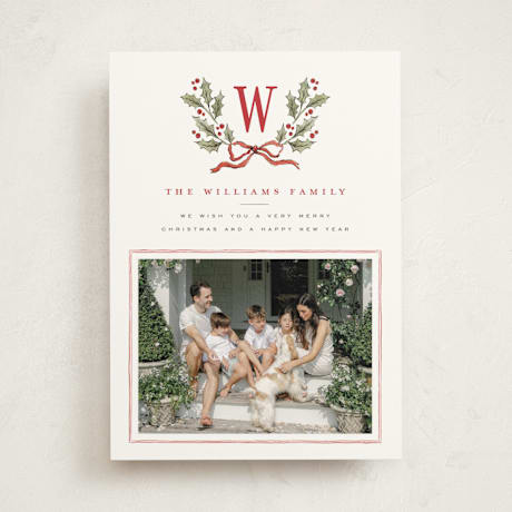 Holiday Photo Mount Cards