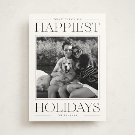 Holiday Photo Mount Cards