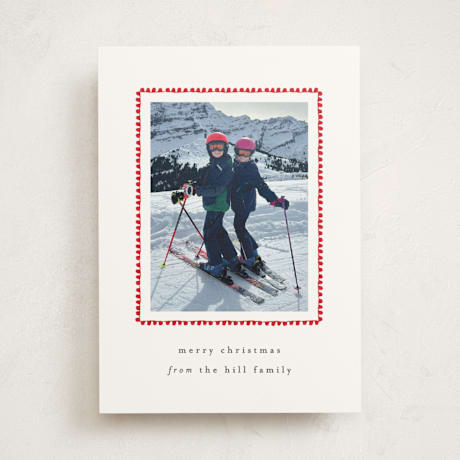 Holiday Photo Mount Cards