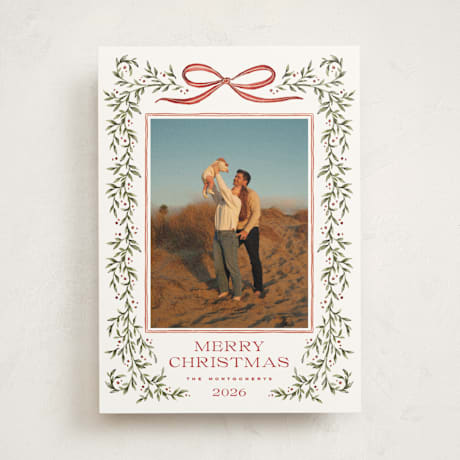 Holiday Photo Mount Cards
