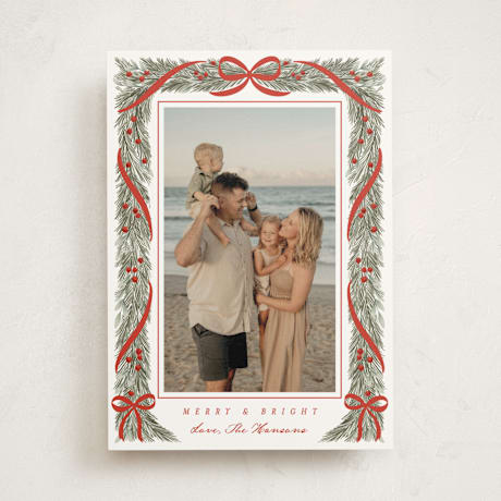 Holiday Photo Mount Cards