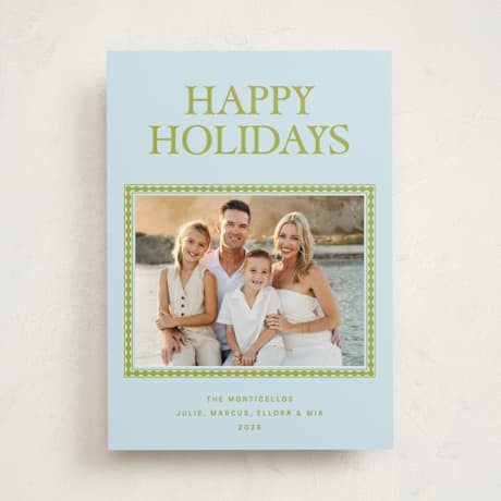 Holiday Photo Mount Cards