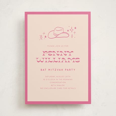 Mitzvah Invitations
