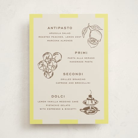 Party Menus