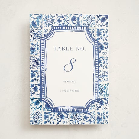 Party Table Numbers