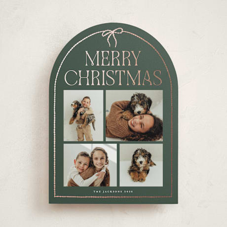 Foil-Pressed Holiday Cards