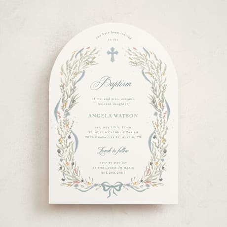 Baptism and Christening Invitations