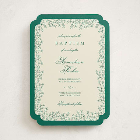 Baptism and Christening Invitations