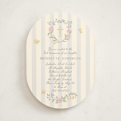 First Holy Communion Invitations