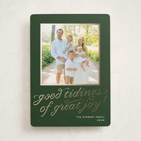 Foil-Pressed Holiday Cards