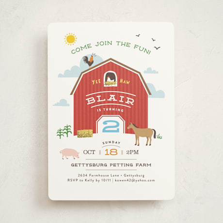 Children's Birthday Party Invitations