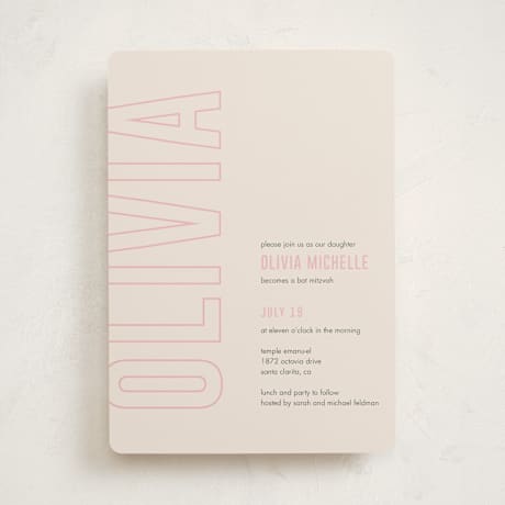 Mitzvah Invitations