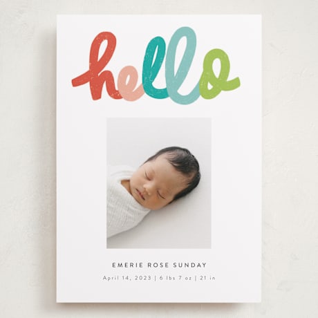 Grand Birth Announcements