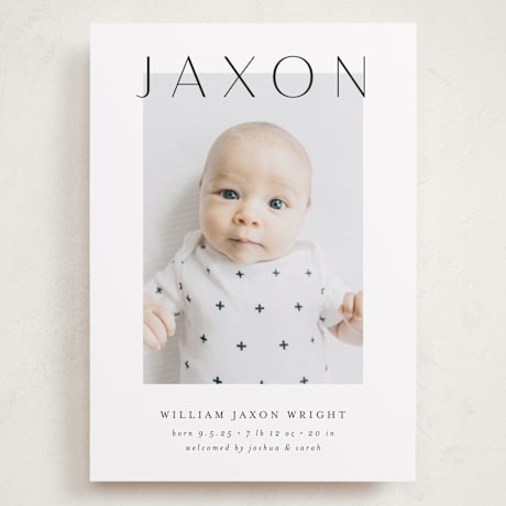 Grand Birth Announcements