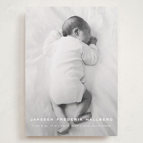 Grand Birth Announcements