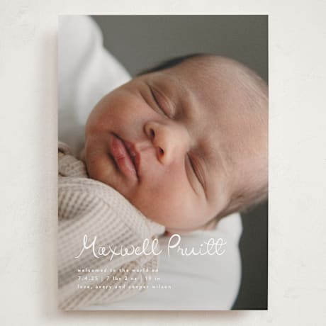 Grand Birth Announcements