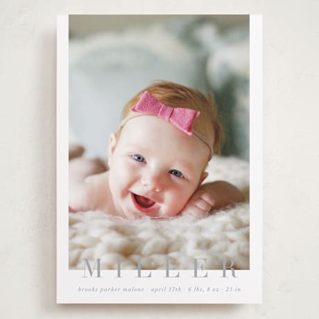 Grand Birth Announcements
