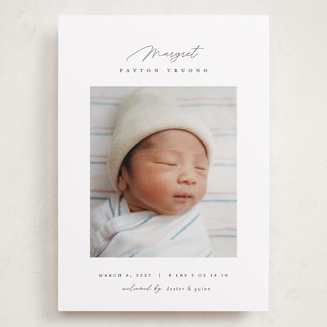 Grand Birth Announcements
