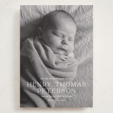Grand Birth Announcements