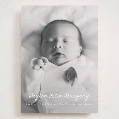 Grand Birth Announcements