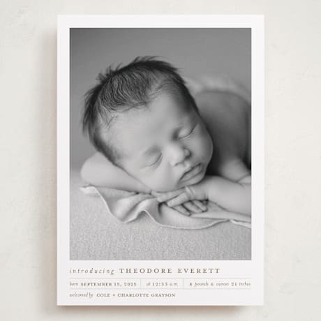 Grand Birth Announcements