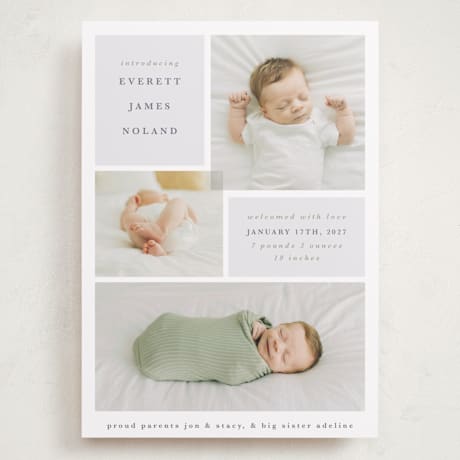 Grand Birth Announcements