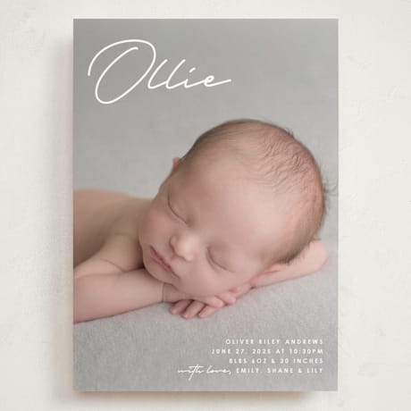 Grand Birth Announcements