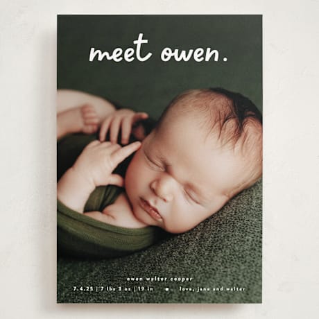 Grand Birth Announcements
