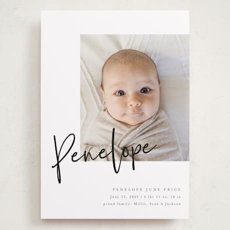 Grand Birth Announcements