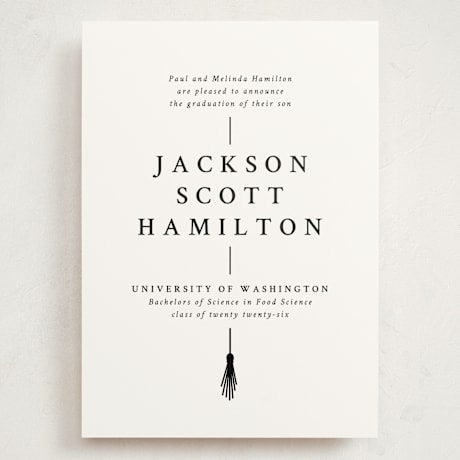 Grand Graduation Announcements