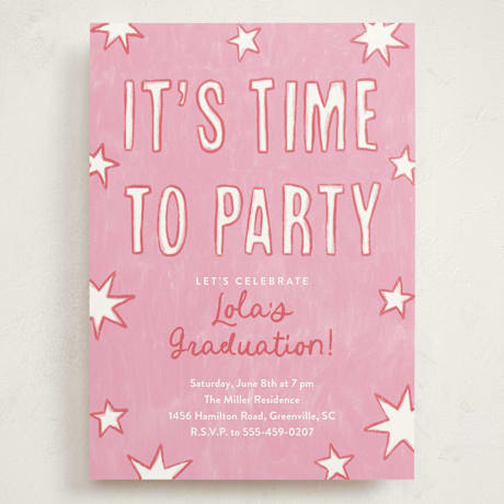 Grand Graduation Party Invitations