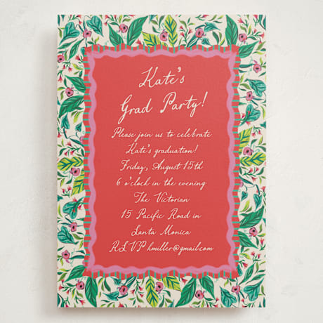 Grand Graduation Party Invitations