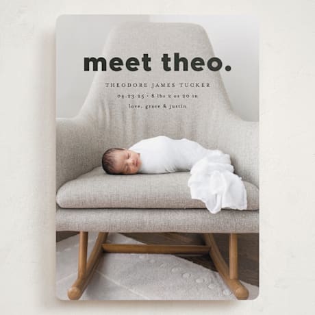 Grand Birth Announcements
