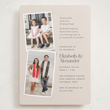 Grand Graduation Party Invitations