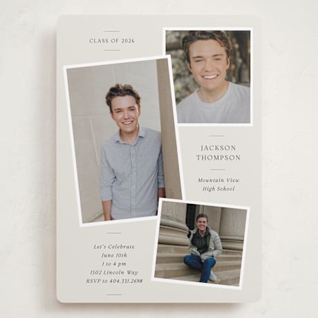 Grand Graduation Party Invitations