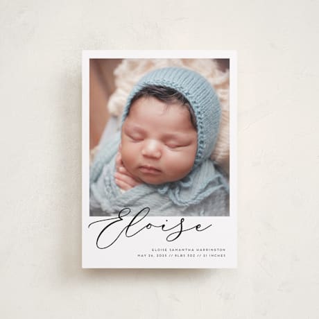 Petite Birth Announcements