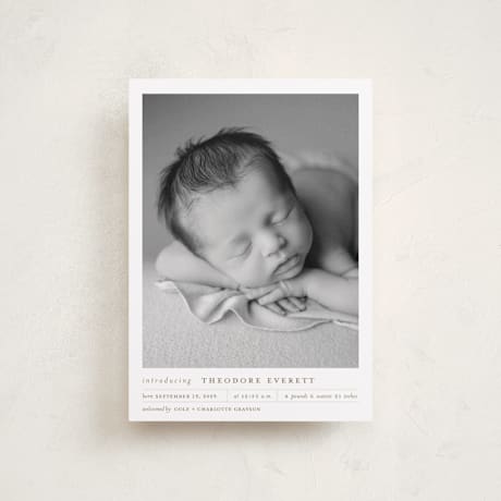 Petite Birth Announcements
