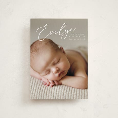 Petite Birth Announcements